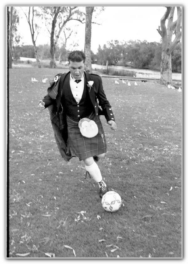 DJ Wedding Day Football